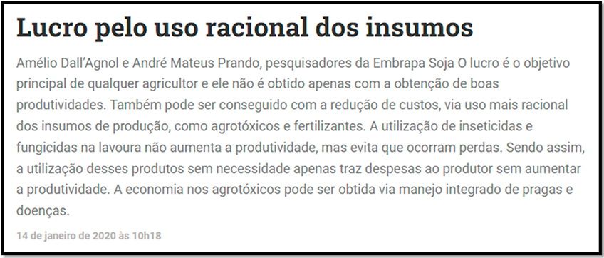 Notícia Blog da Embrapa Soja Notícia Blog da Embrapa Soja