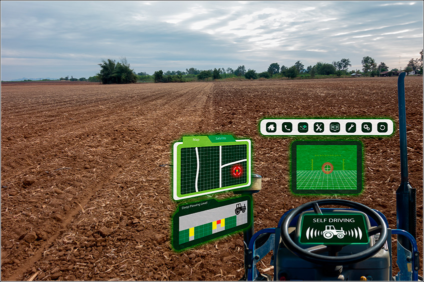 Máquina Agrícola com GPS Máquina Agrícola com GPS